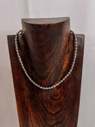 Wilson Textured Sterling Silver Pearl Necklace - Wooten's