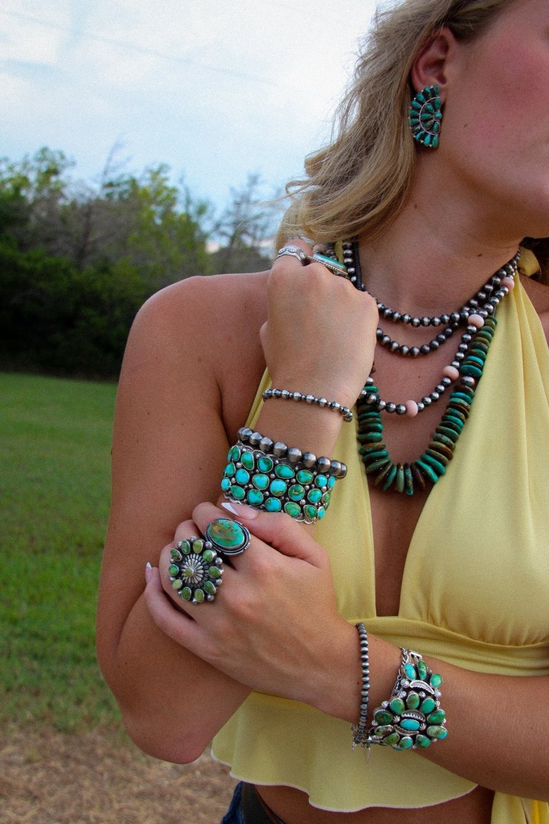 Windom Sonoran Gold Turquoise Ring - ring - Wooten's
