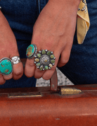 Windom Sonoran Gold Turquoise Ring - ring - Wooten's