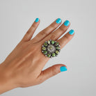 Windom Sonoran Gold Turquoise Ring - ring - Wooten's