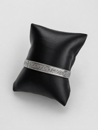 Winnie Silver Patterned Cuff - Wooten's