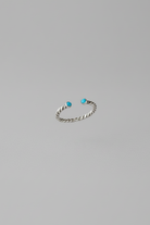 Nazareth Turquoise Twist Ring - Wooten's