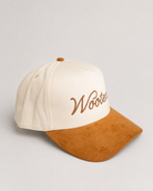 Wooten’s Suedette Caramel Script Hat - Wooten's