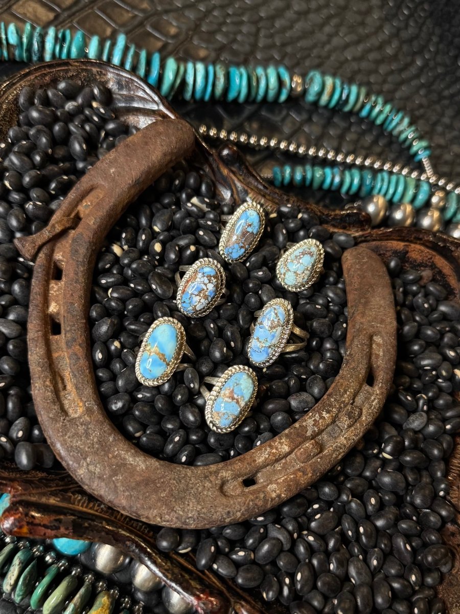 Workin' Man Blues Golden Hills Ring - Horseshoe J & Co.