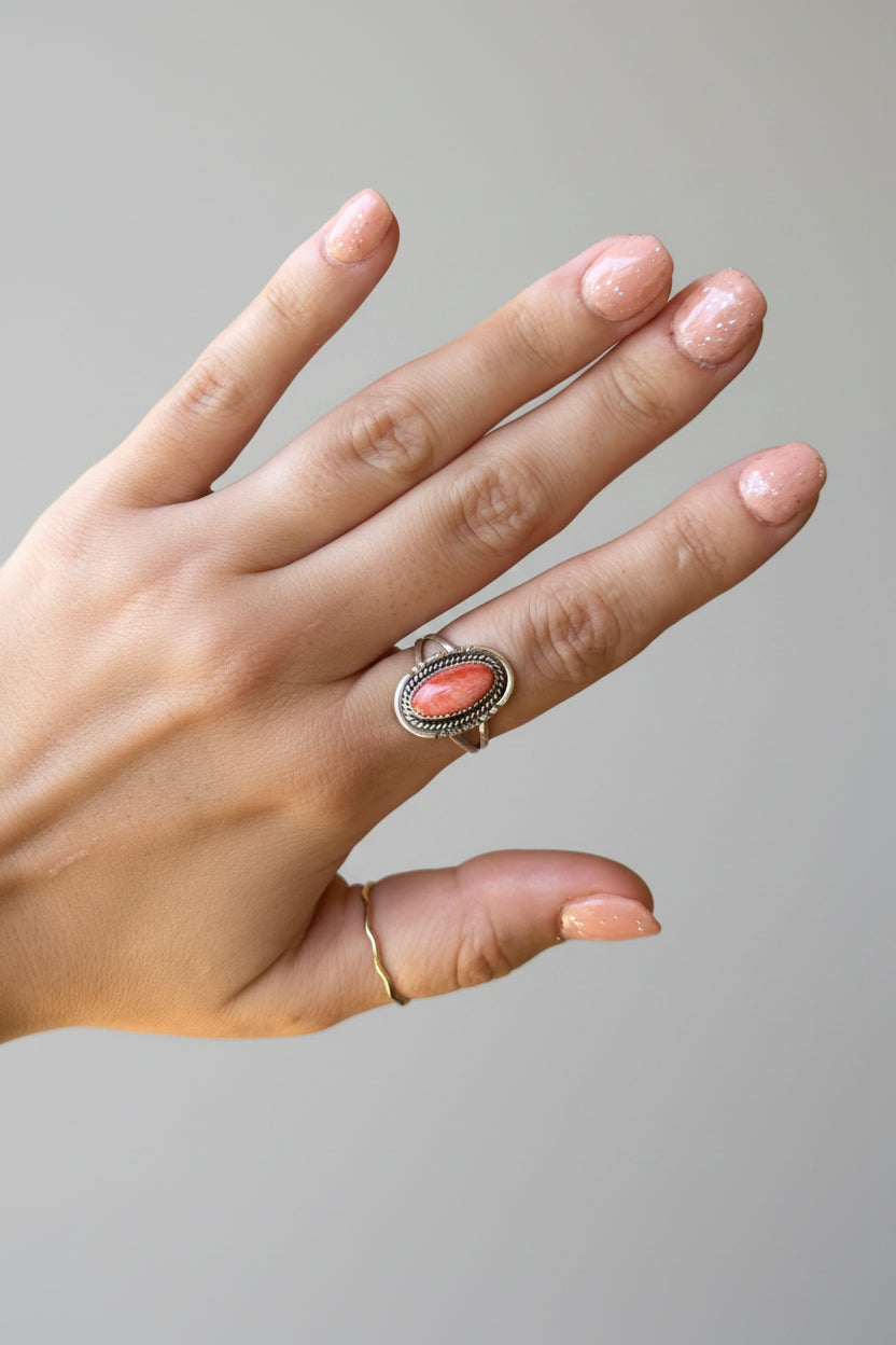 Wortham Red Spiny Oyster Ring - Wooten's