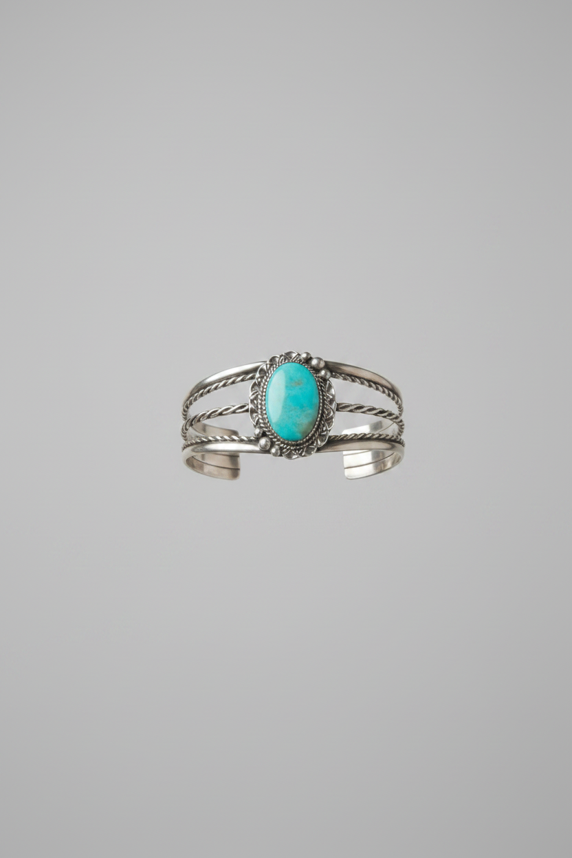 Wray Turquoise Cuff Bracelet - Wooten's