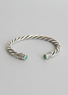 Wylie Turquoise Cable Cuff Bracelet - Wooten's