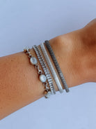 Yancey Silver Snake Patterned Cuff - Horseshoe J & Co.