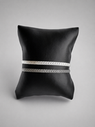 Yancey Silver Snake Patterned Cuff - Wooten's