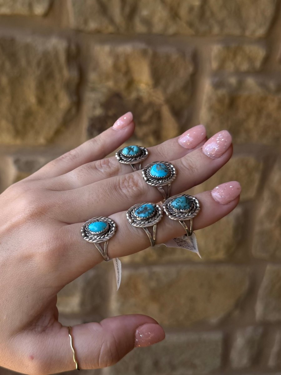 Yorktown Turquoise Ring - Horseshoe J & Co.